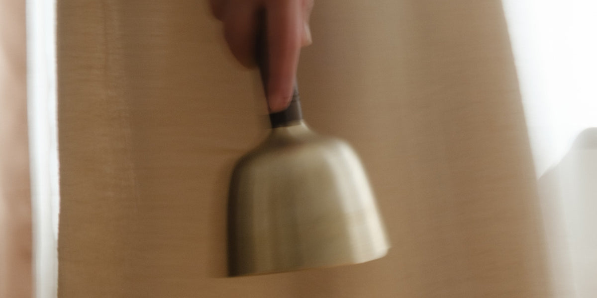 Singing Bowls with Wooden Handle