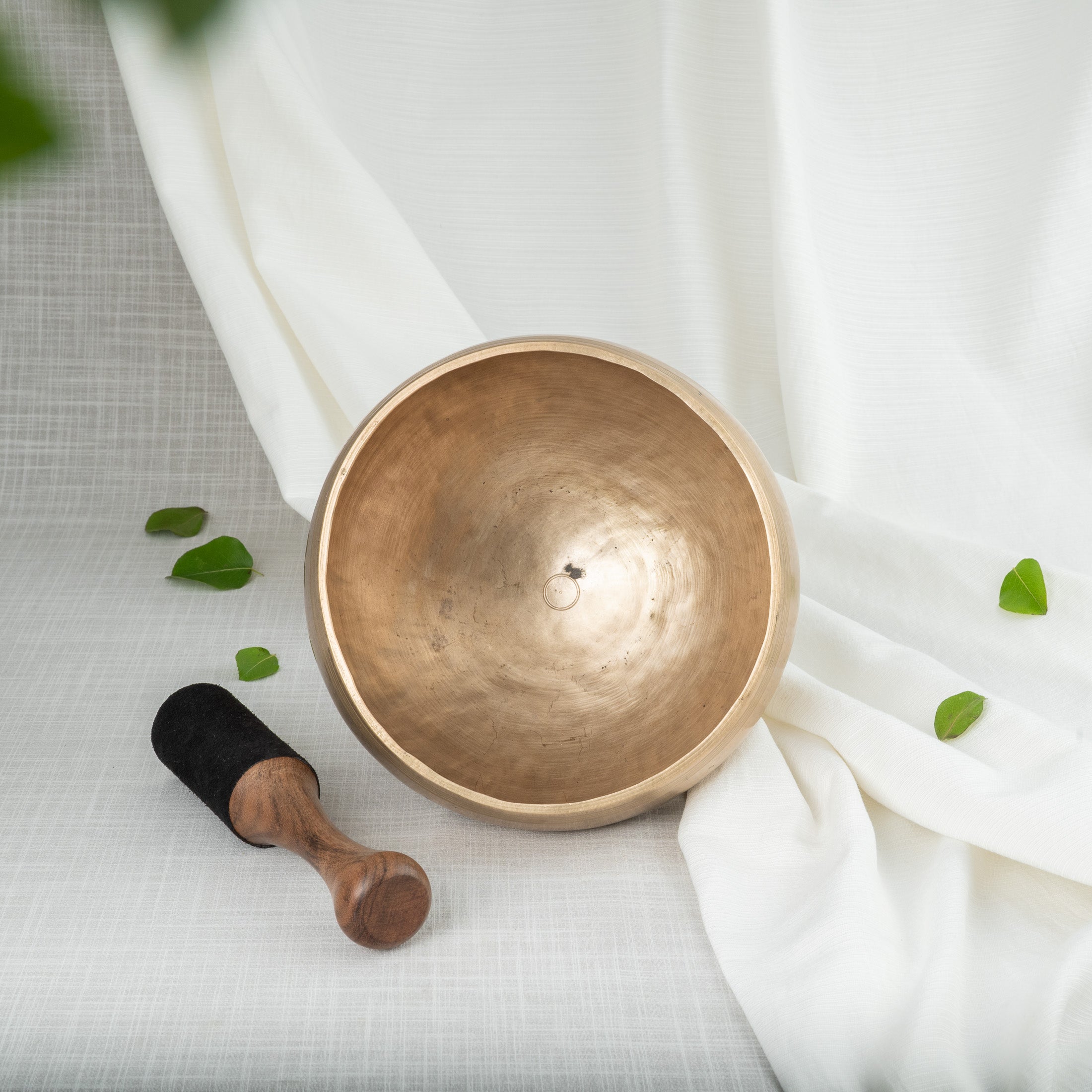 Bird eye view of Antique Pedestal Bowl