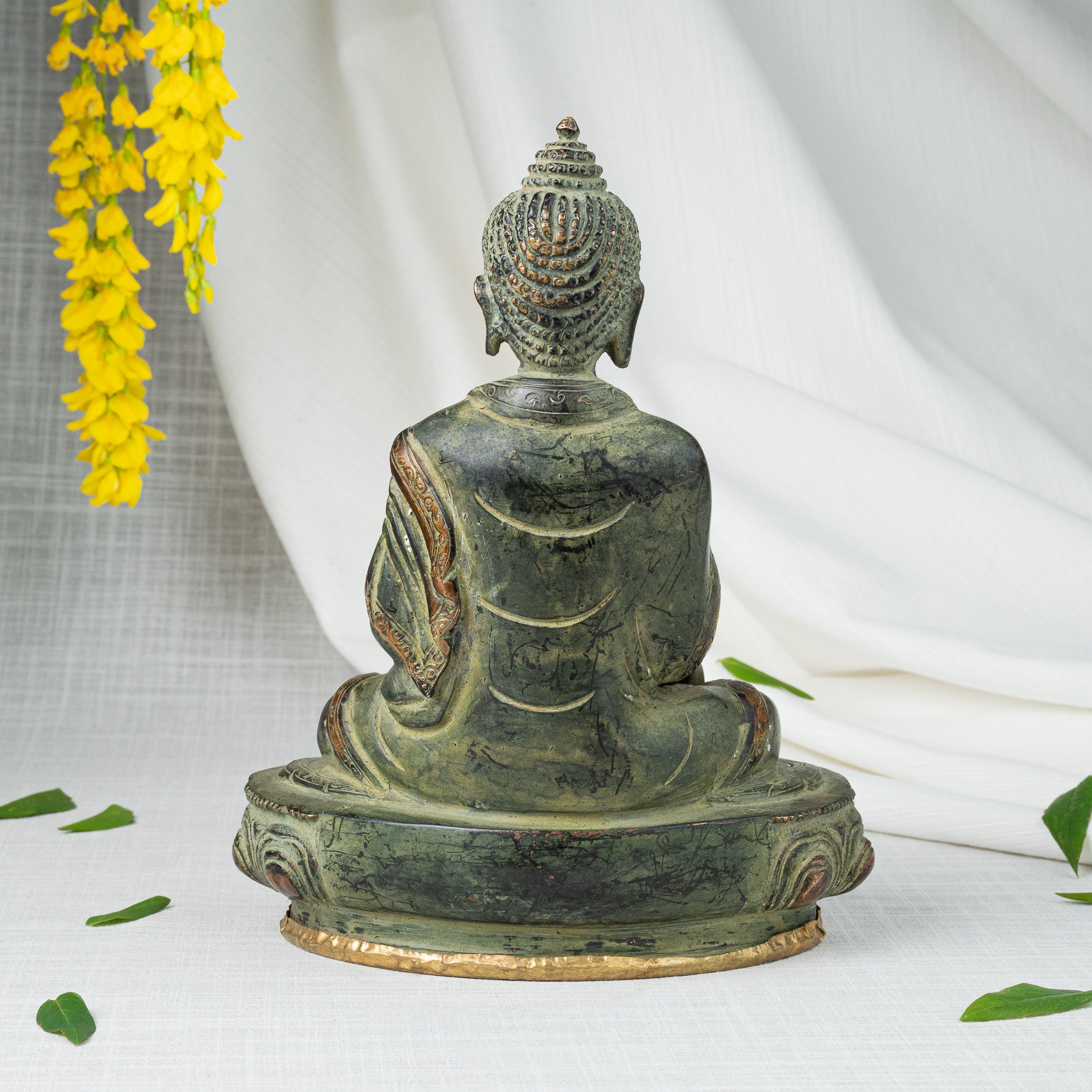 Back view of Buddha Statue