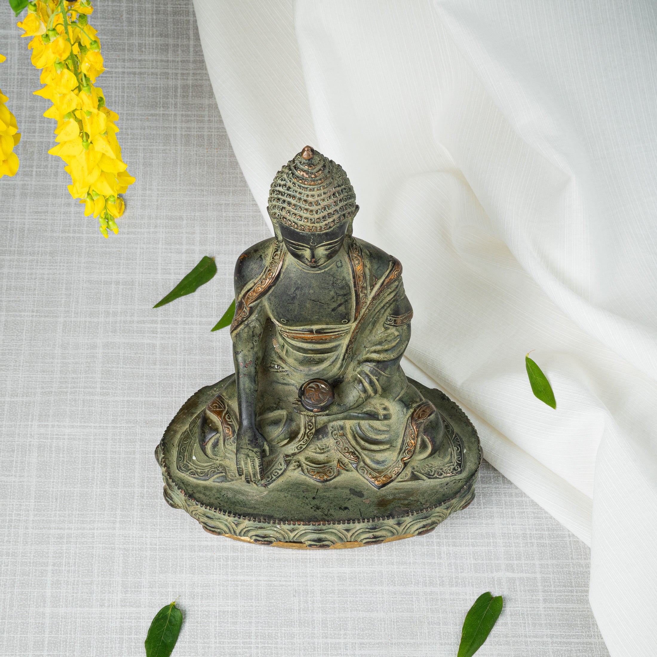 Top view of Buddha Statue