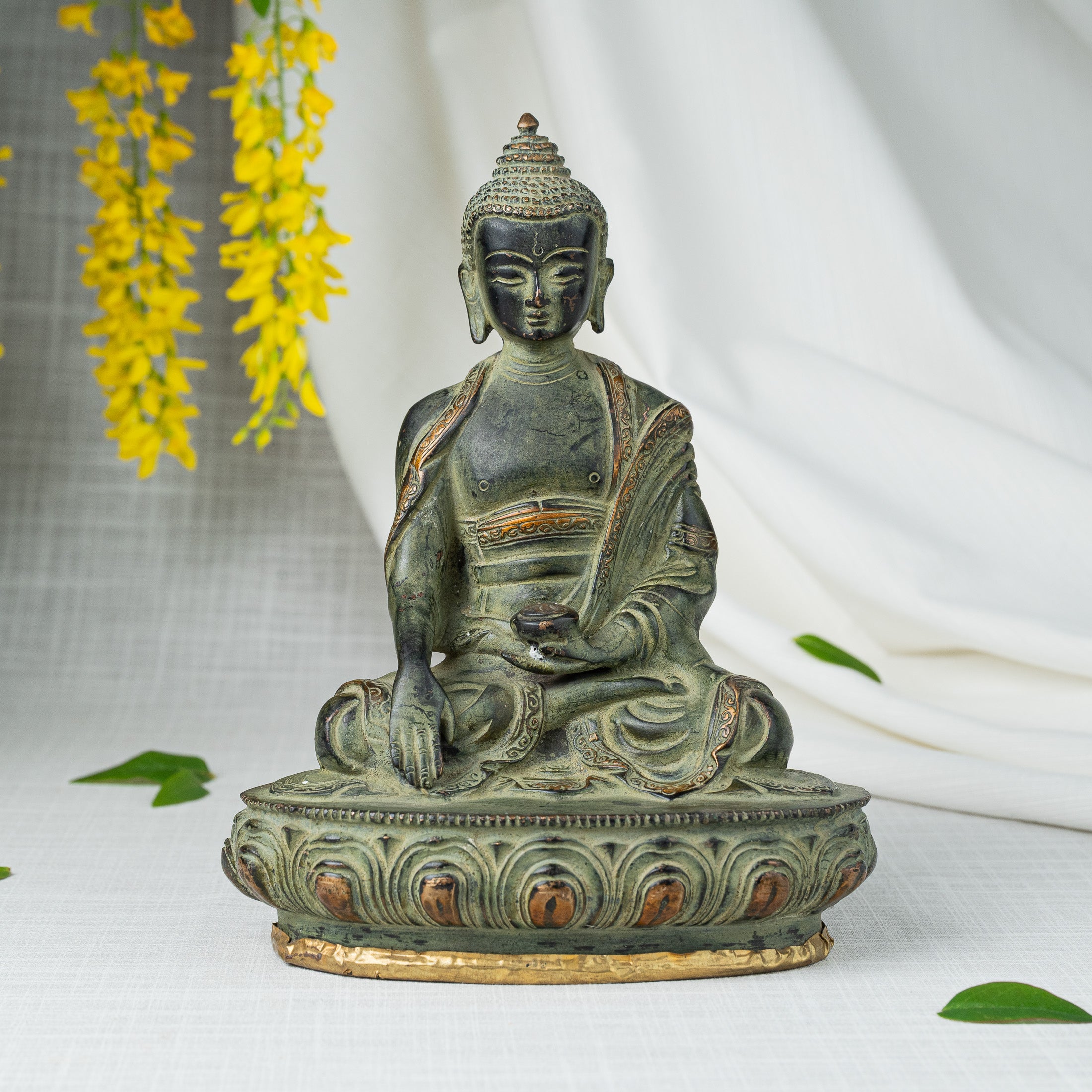 Front view of Buddha Statue