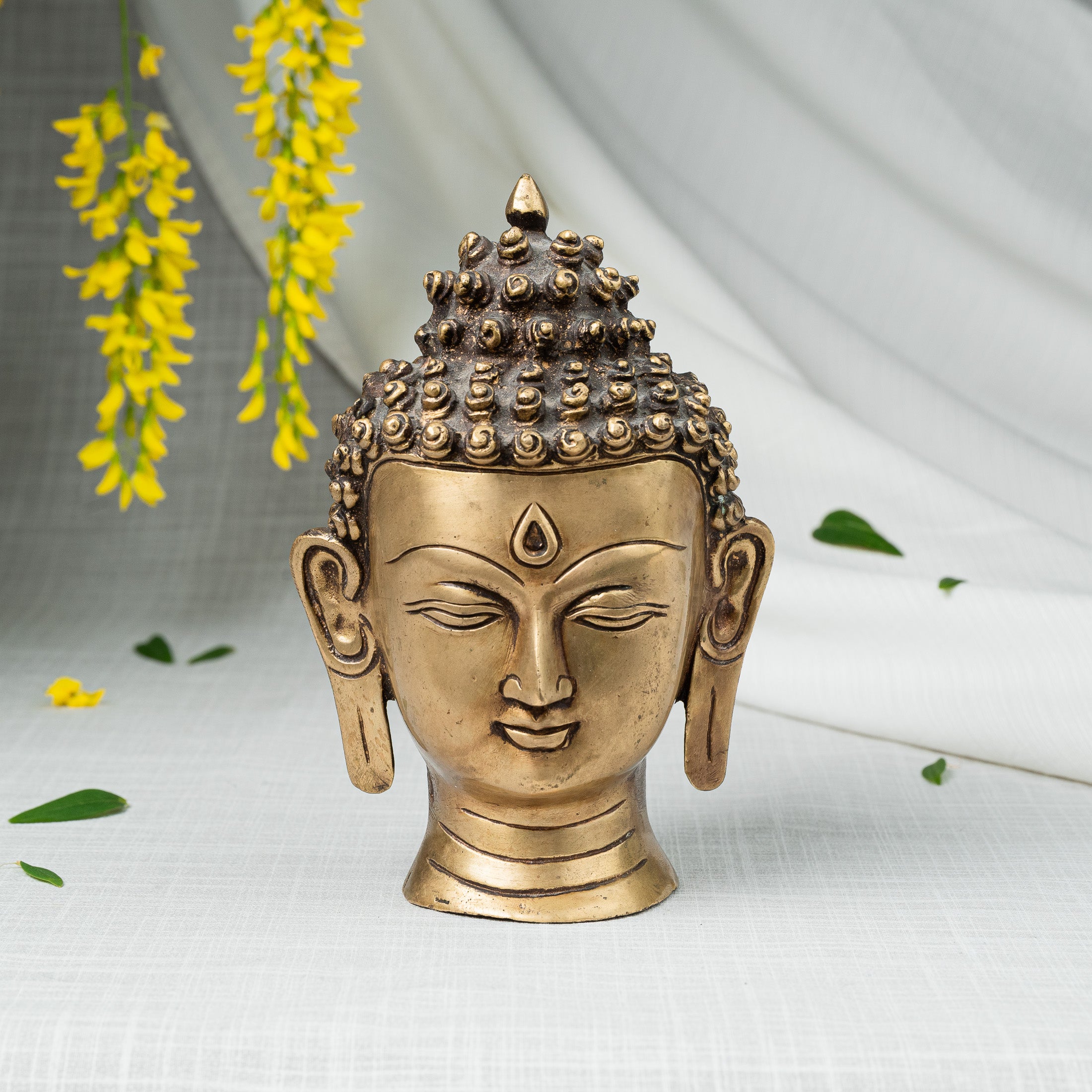 Front view of Buddha Head