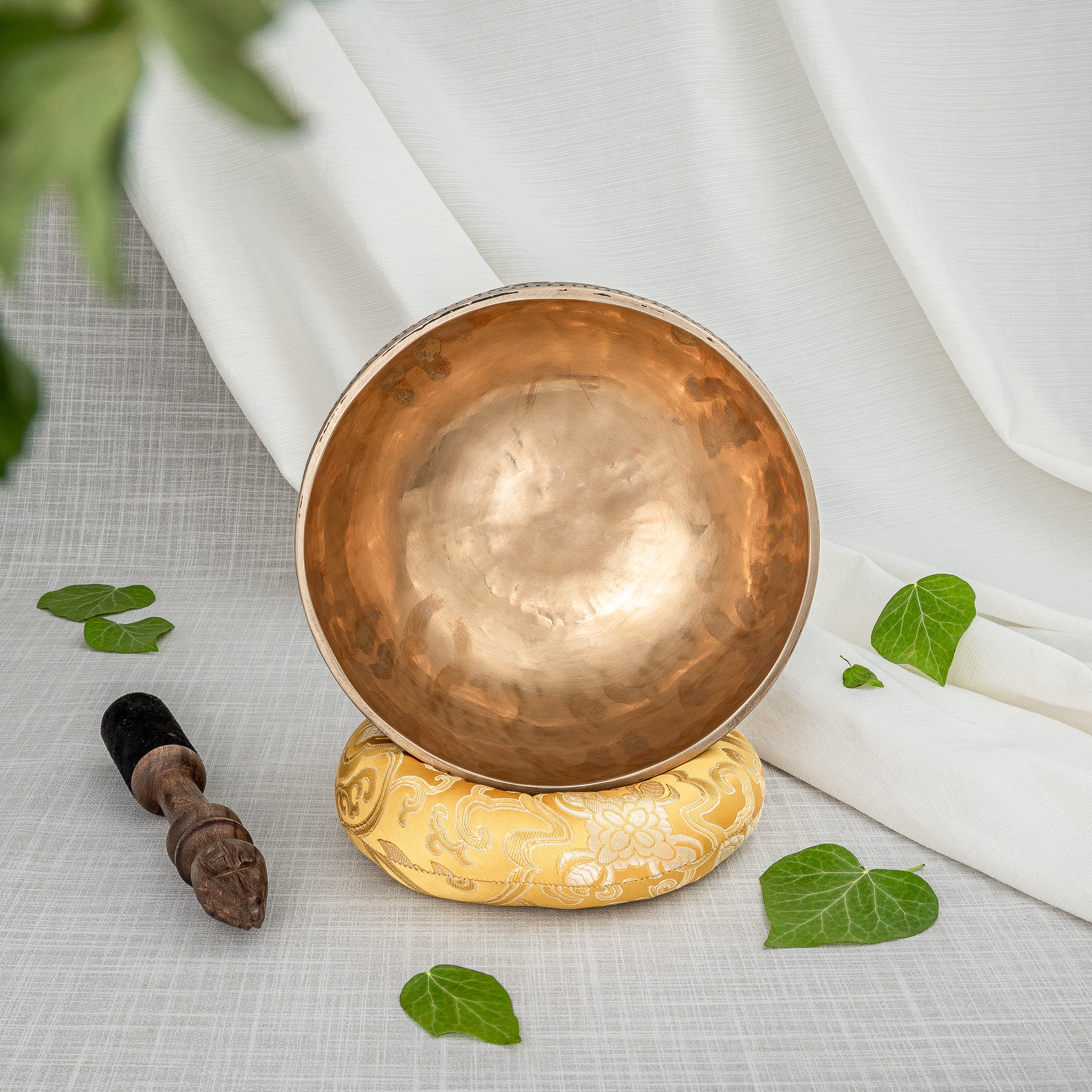 Front View view of Engraved Design Singing Bowl