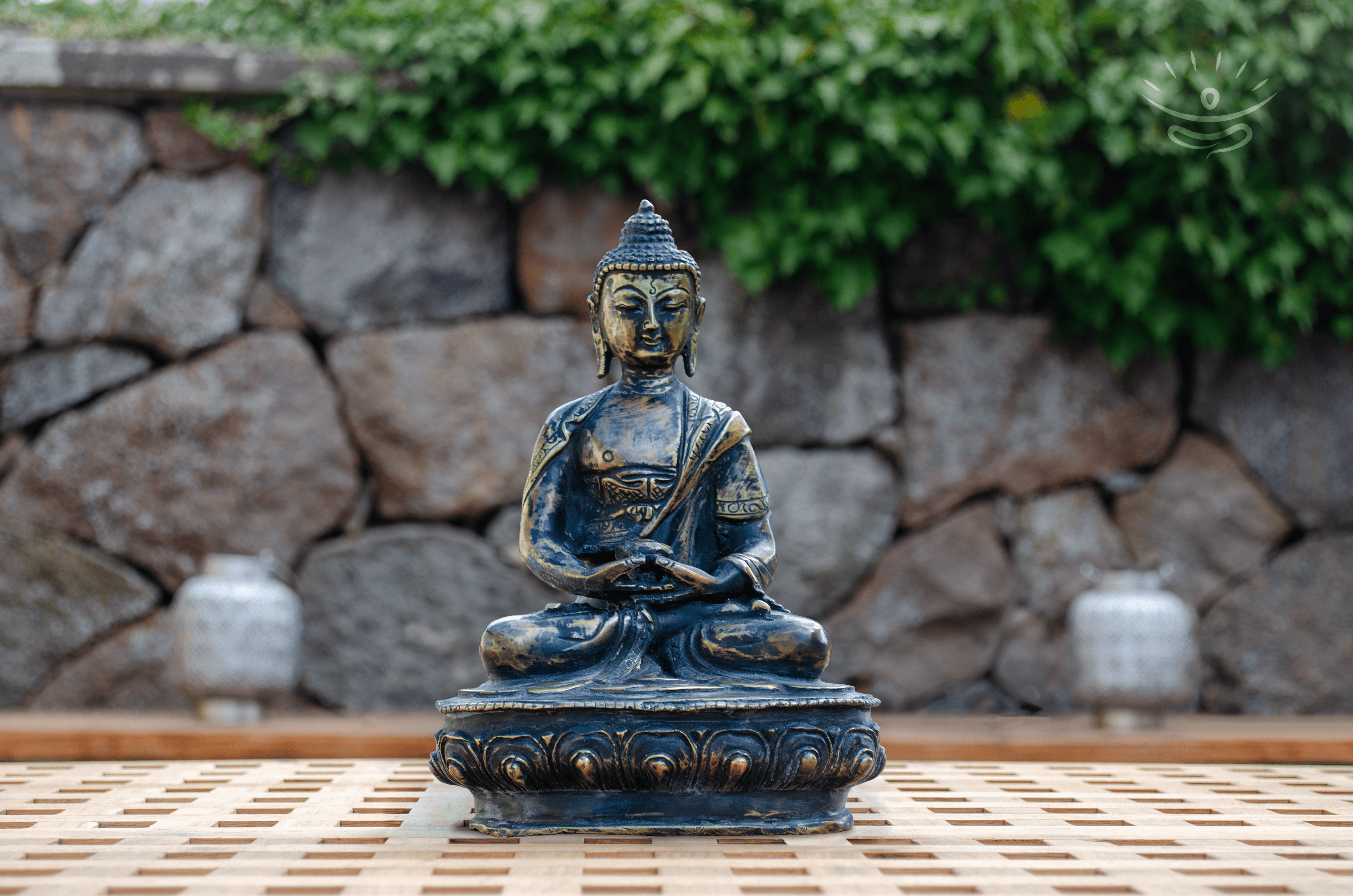 Forside af Dhayana Mudra Buddha Figur