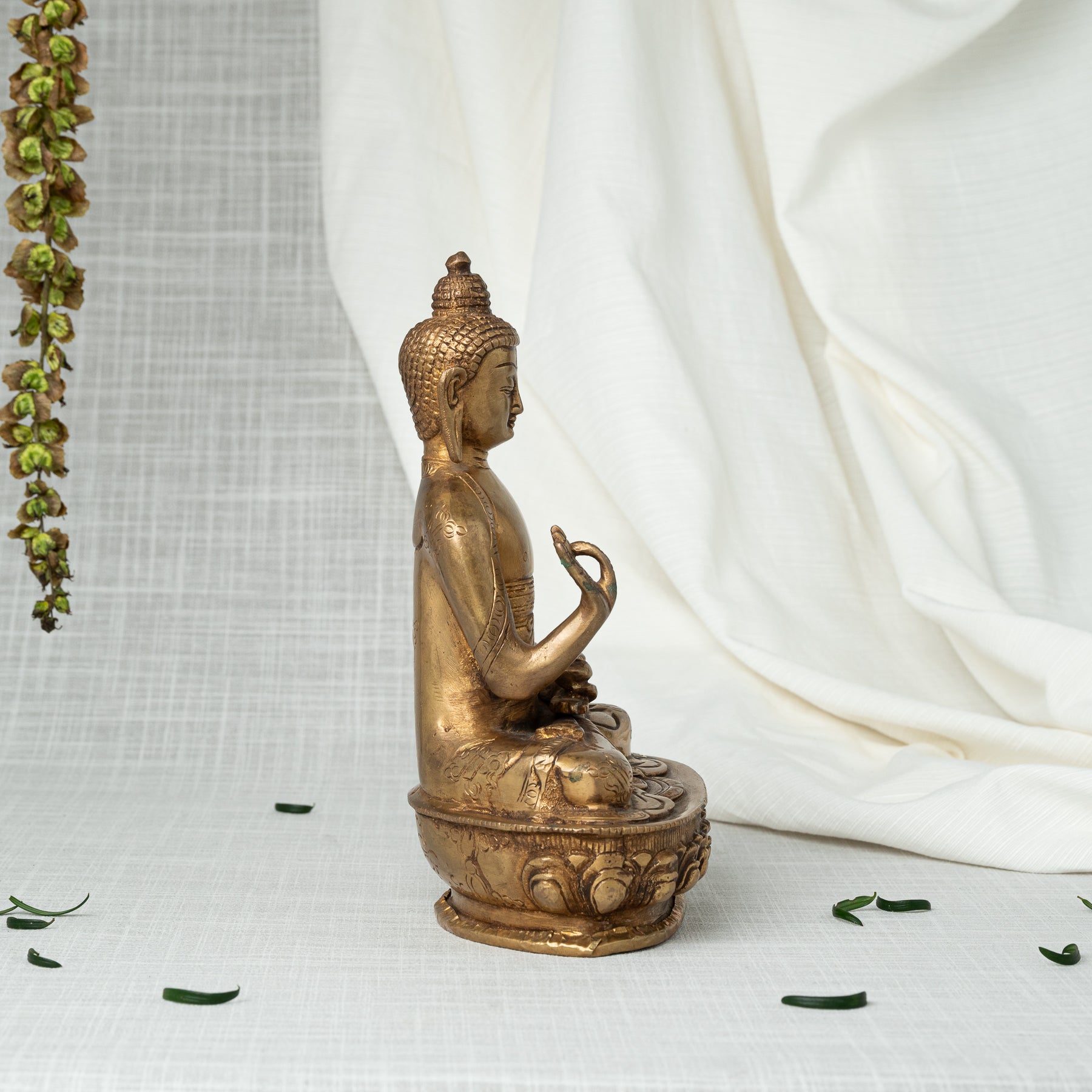 Side of Buddha Statue