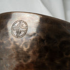 Close up of singing bowl