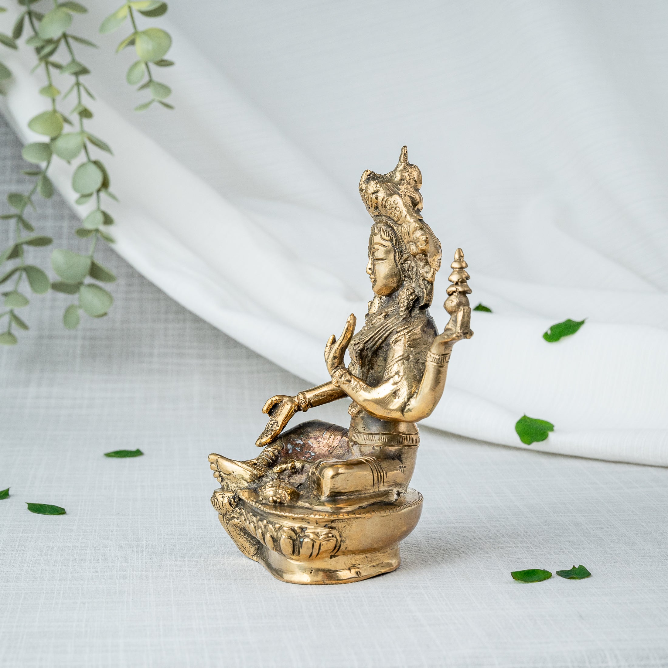 Lakshmi Figur Nepalesisk Ikonografi - Siden