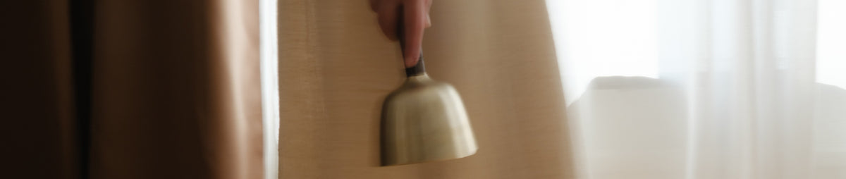 Singing Bowls with Wooden Handle