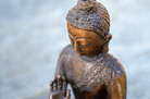 Abhaya Mudra Buddha Figur (13-14 cm) - Detaljer