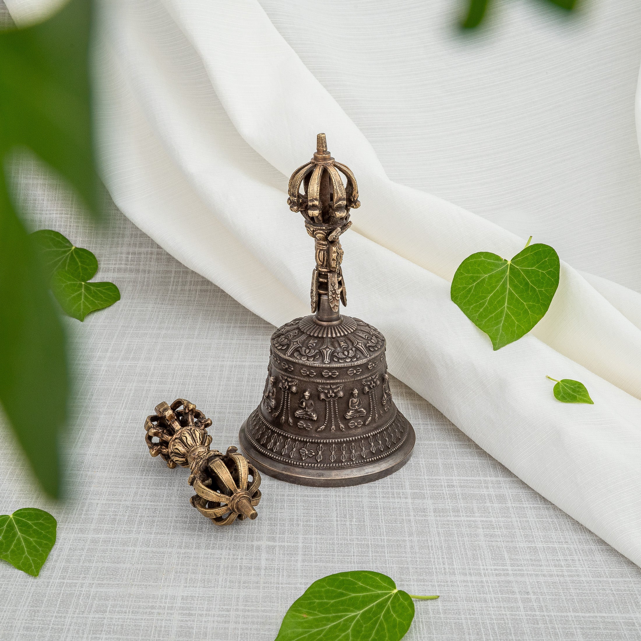 Tibetan Bell and Dorje Set