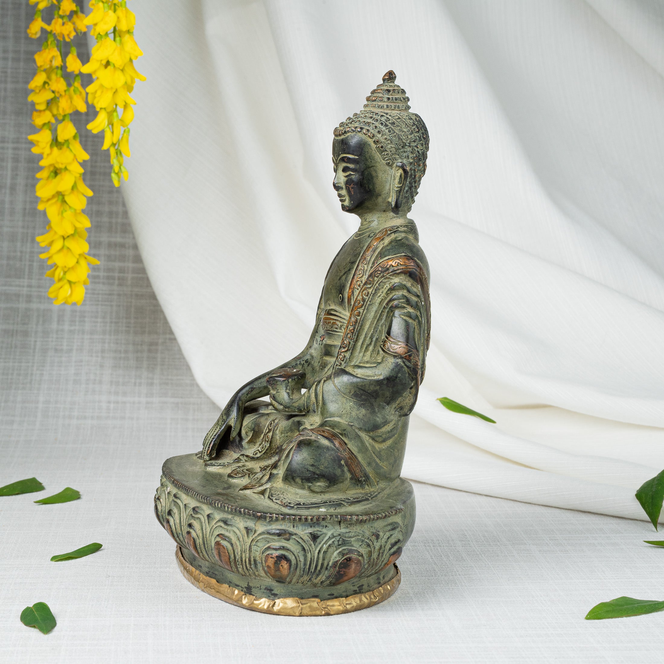 Side view of Buddha Statue