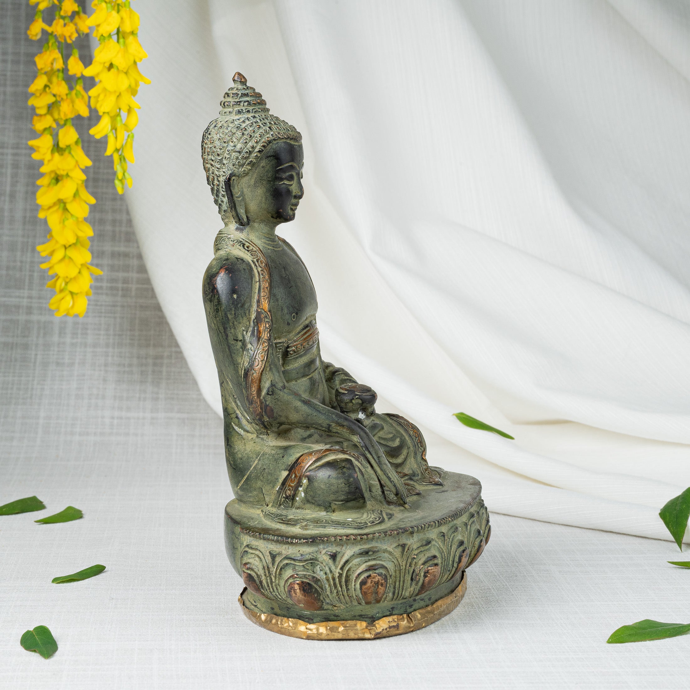 Side view of Buddha Statue