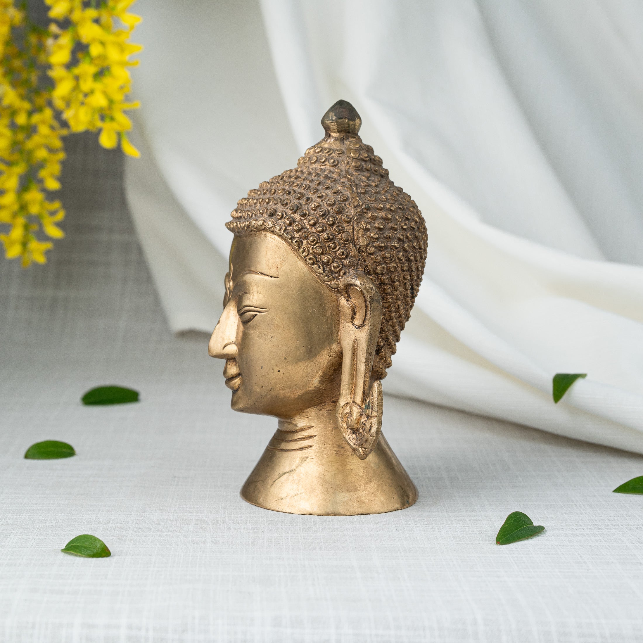 Side view of Buddha Head