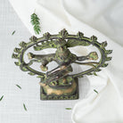 Nataraja-statuen set fra fugleperspektiv