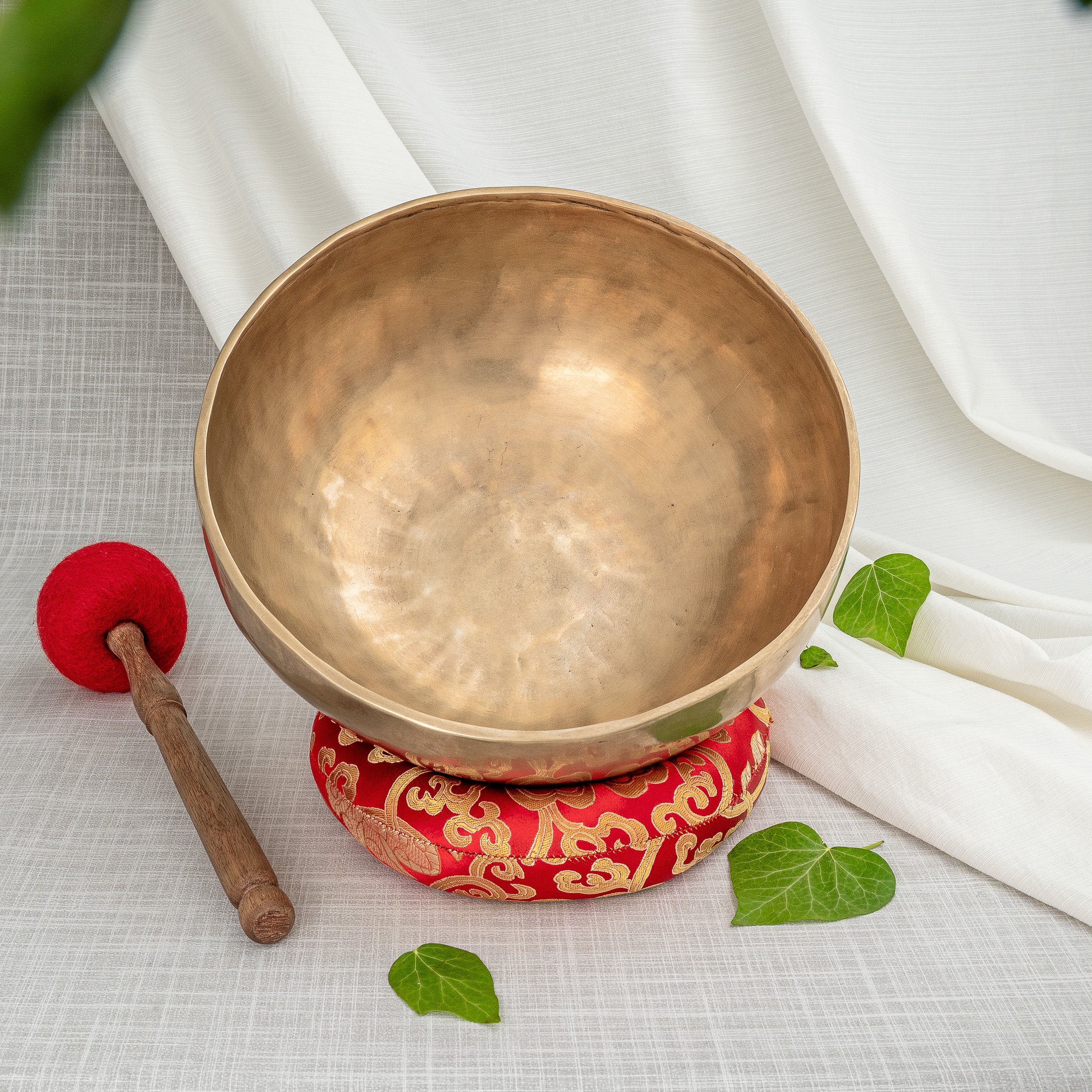 Inside singing bowl