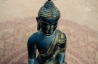 Gylden Overflade Buddha Figur - Detaljer