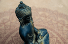 Gylden Overflade Buddha Figur - Detaljer