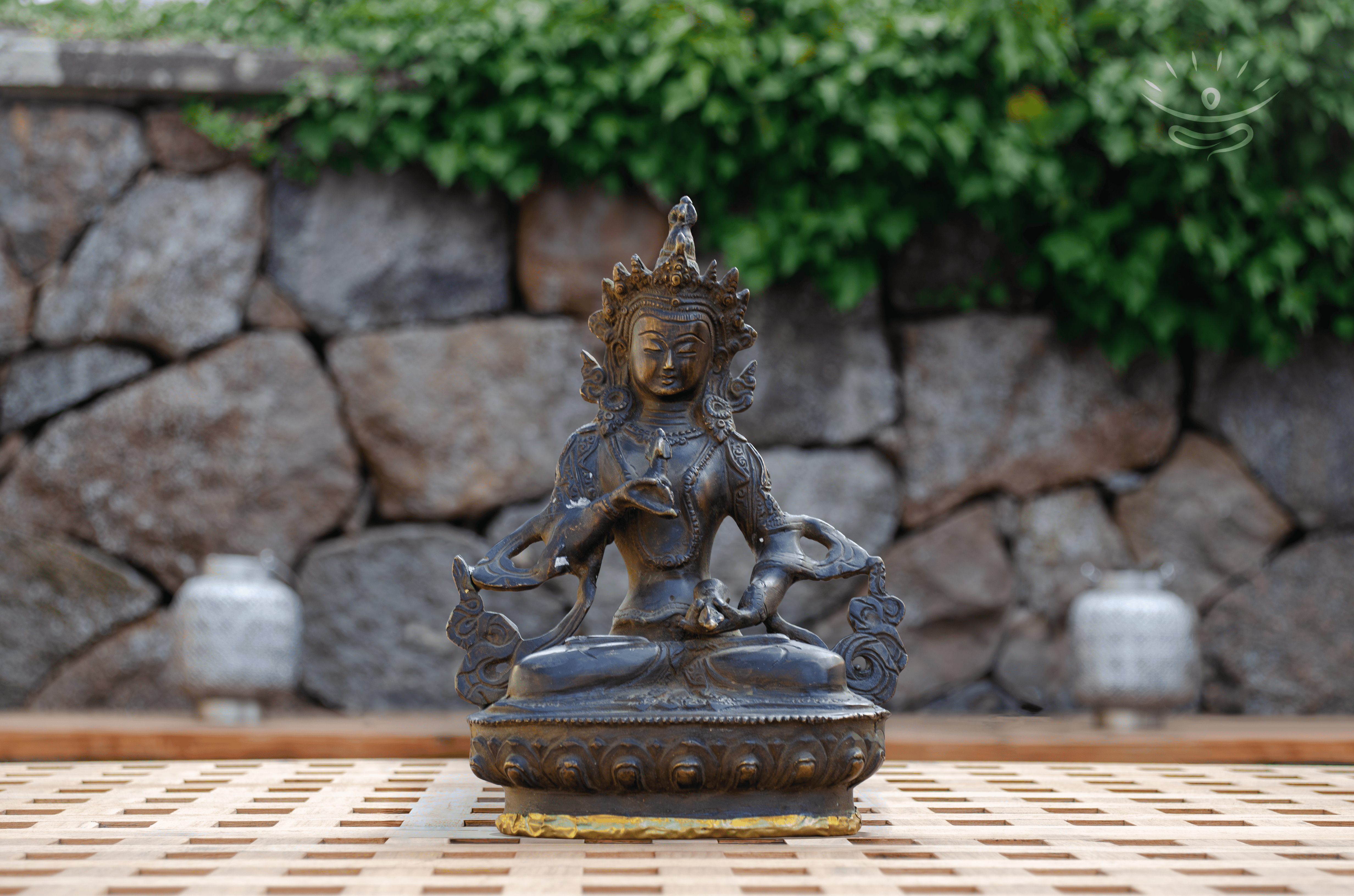 White Tara Statue 22 cm - Front