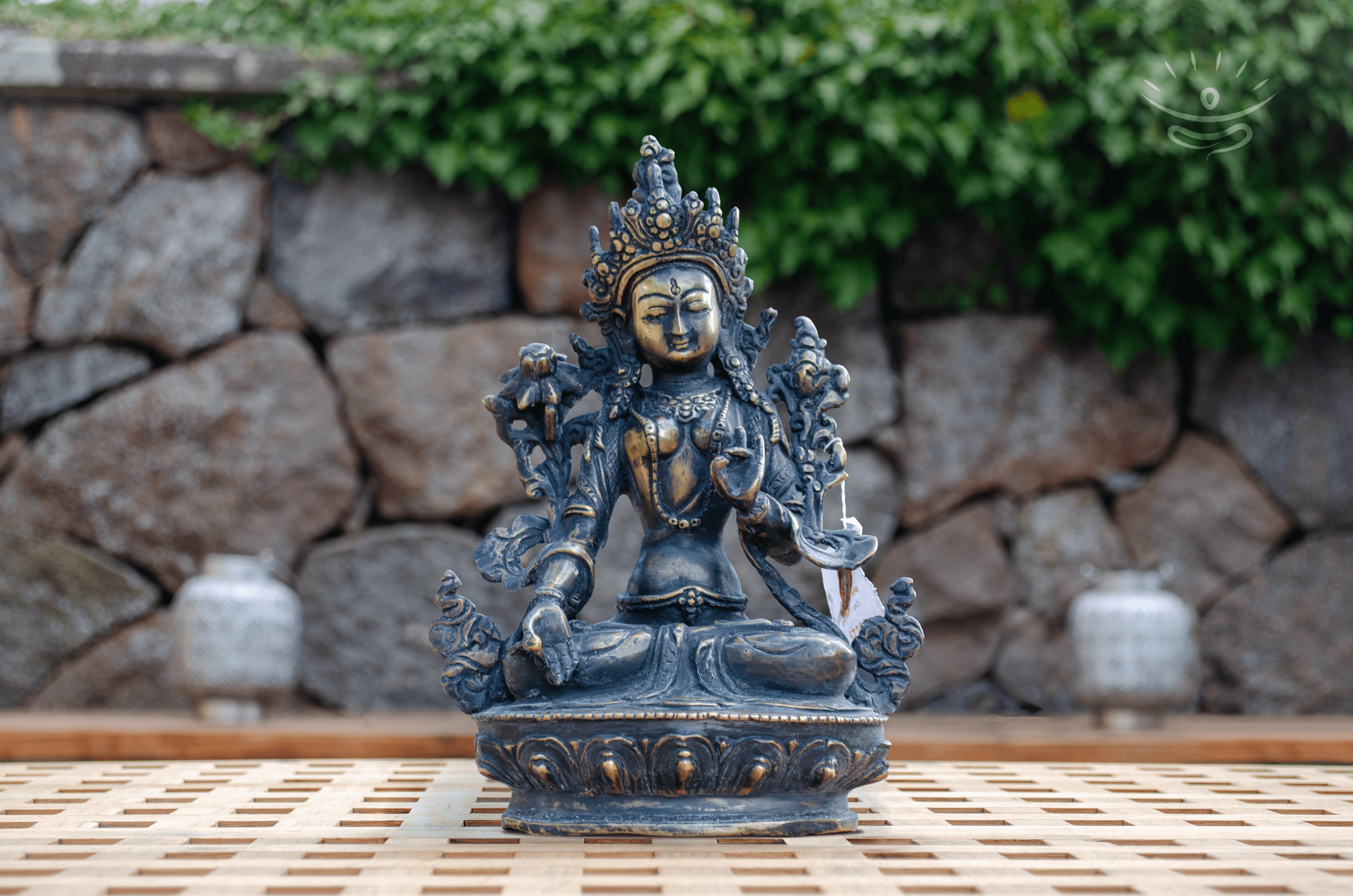 White Tara Statue 23 cm - Front