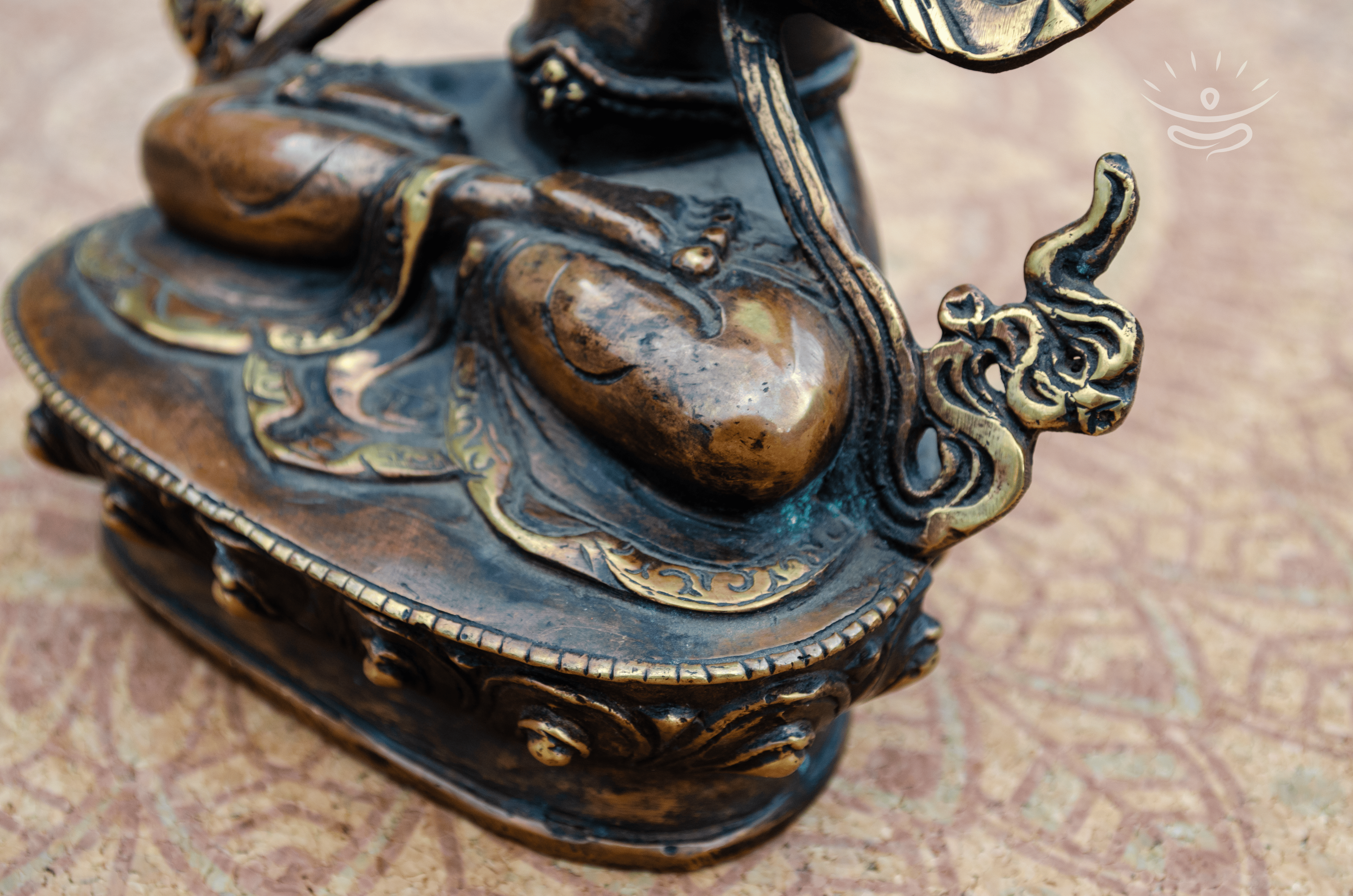 Manjushri Buddha Statue - Detail