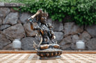 Manjushri Buddha Figur - Siden