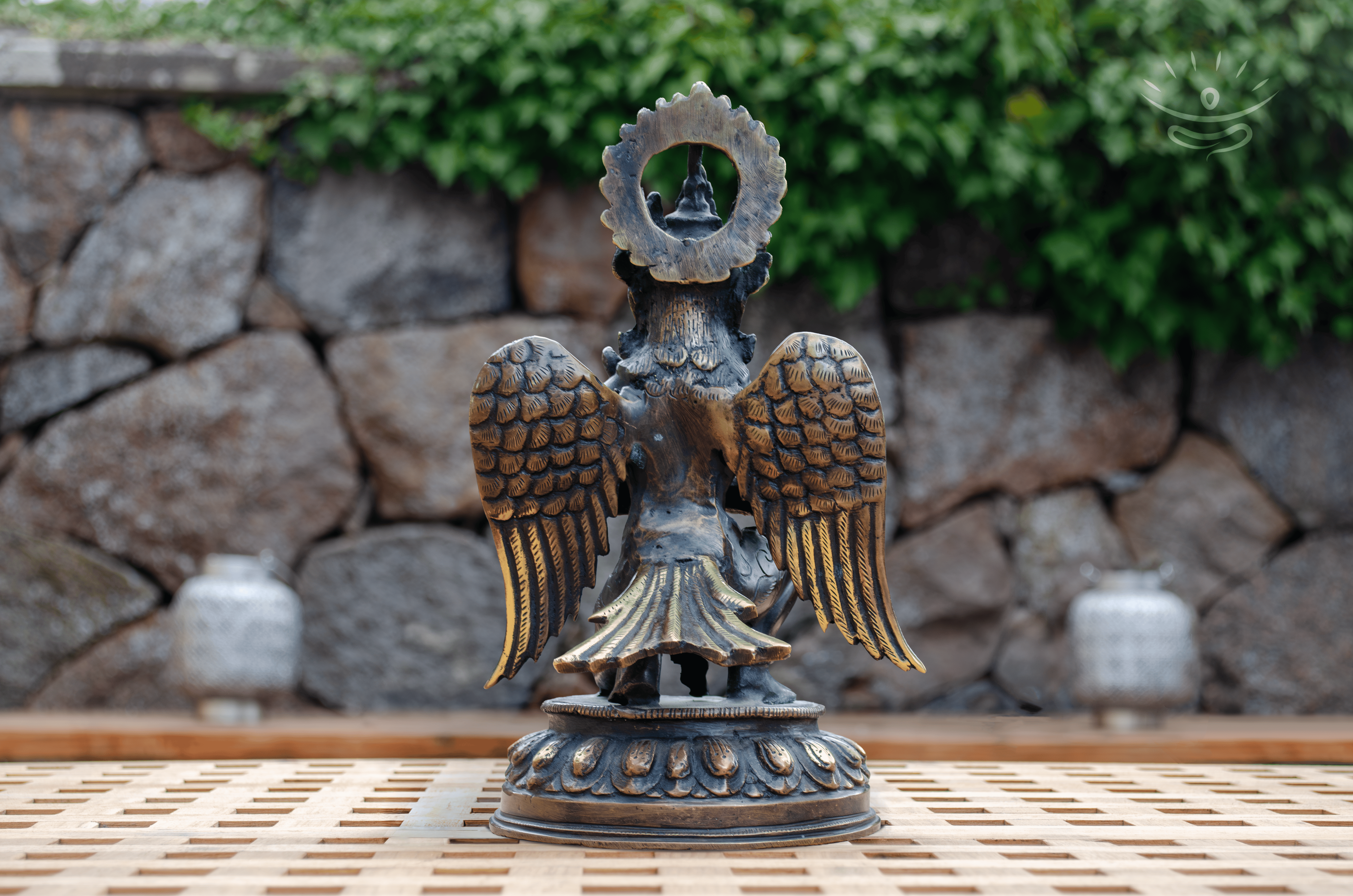 Garuda Statue 24 cm - Back