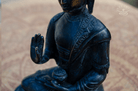 Abhaya Mudra Buddha Statue - Detail