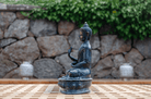 Abhaya Mudra Buddha FIgur - Siden