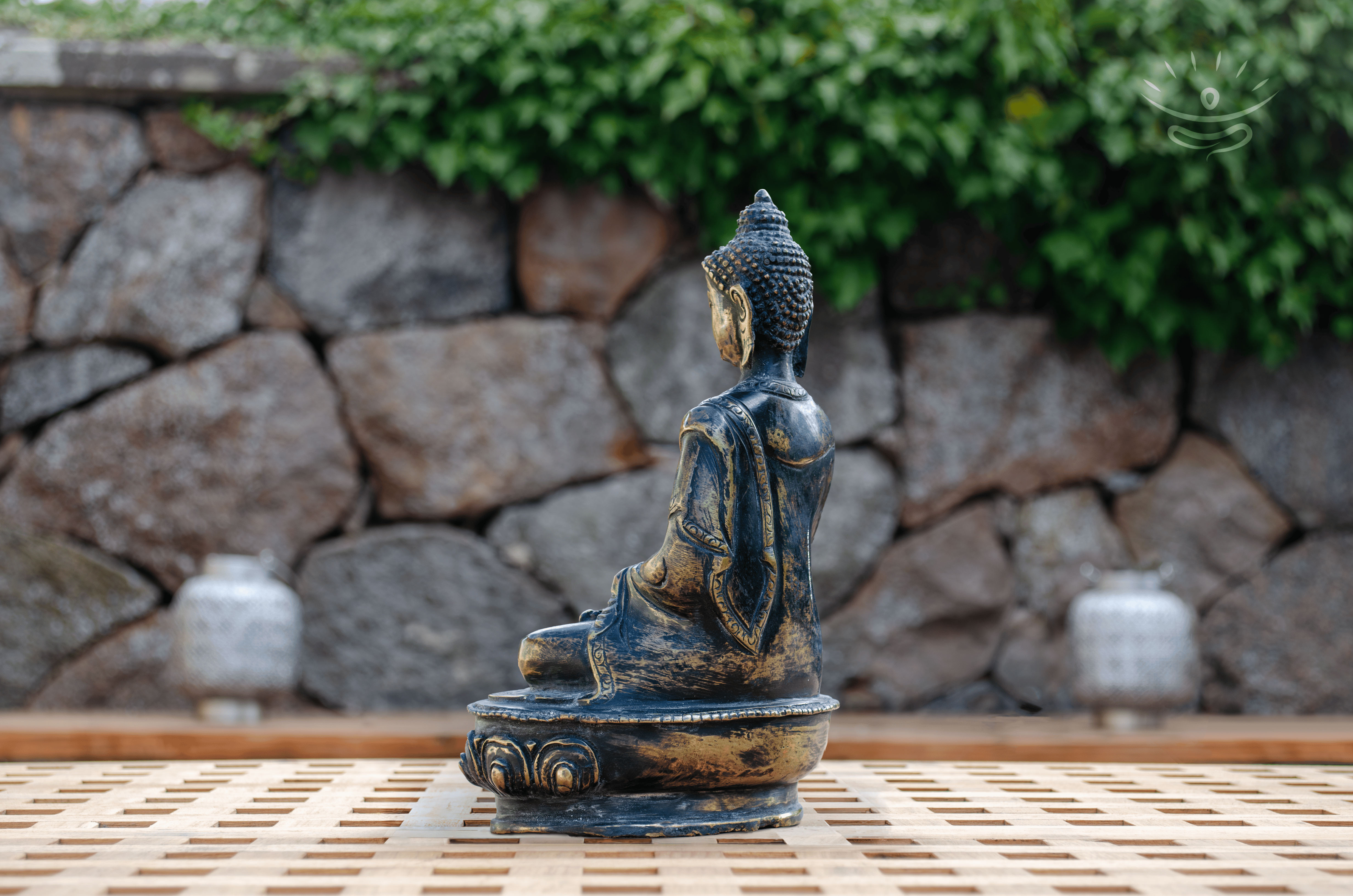 Dhyana Mudra Buddha Statue - Side