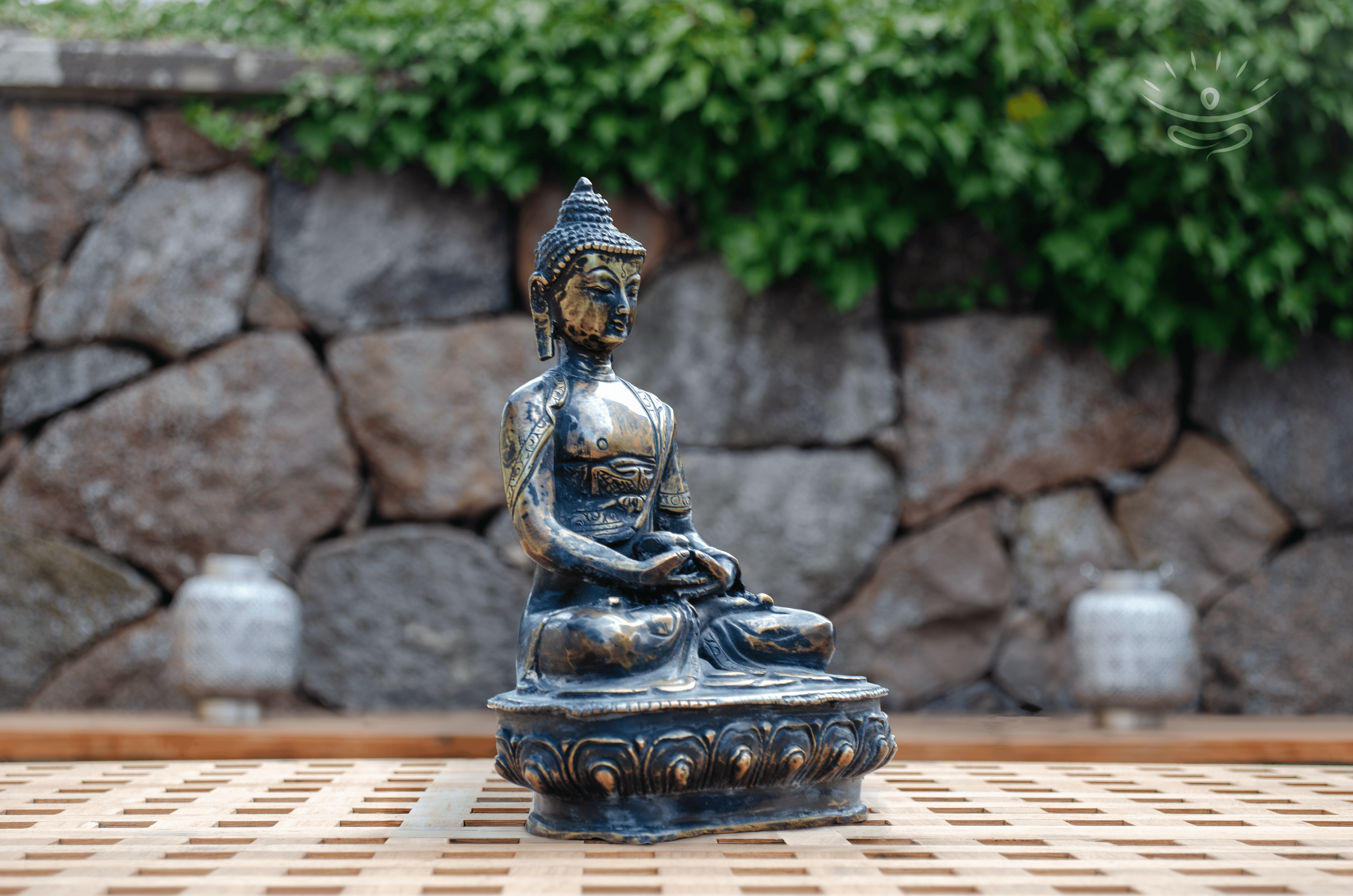 Dhyana Mudra Buddha Statue - Side