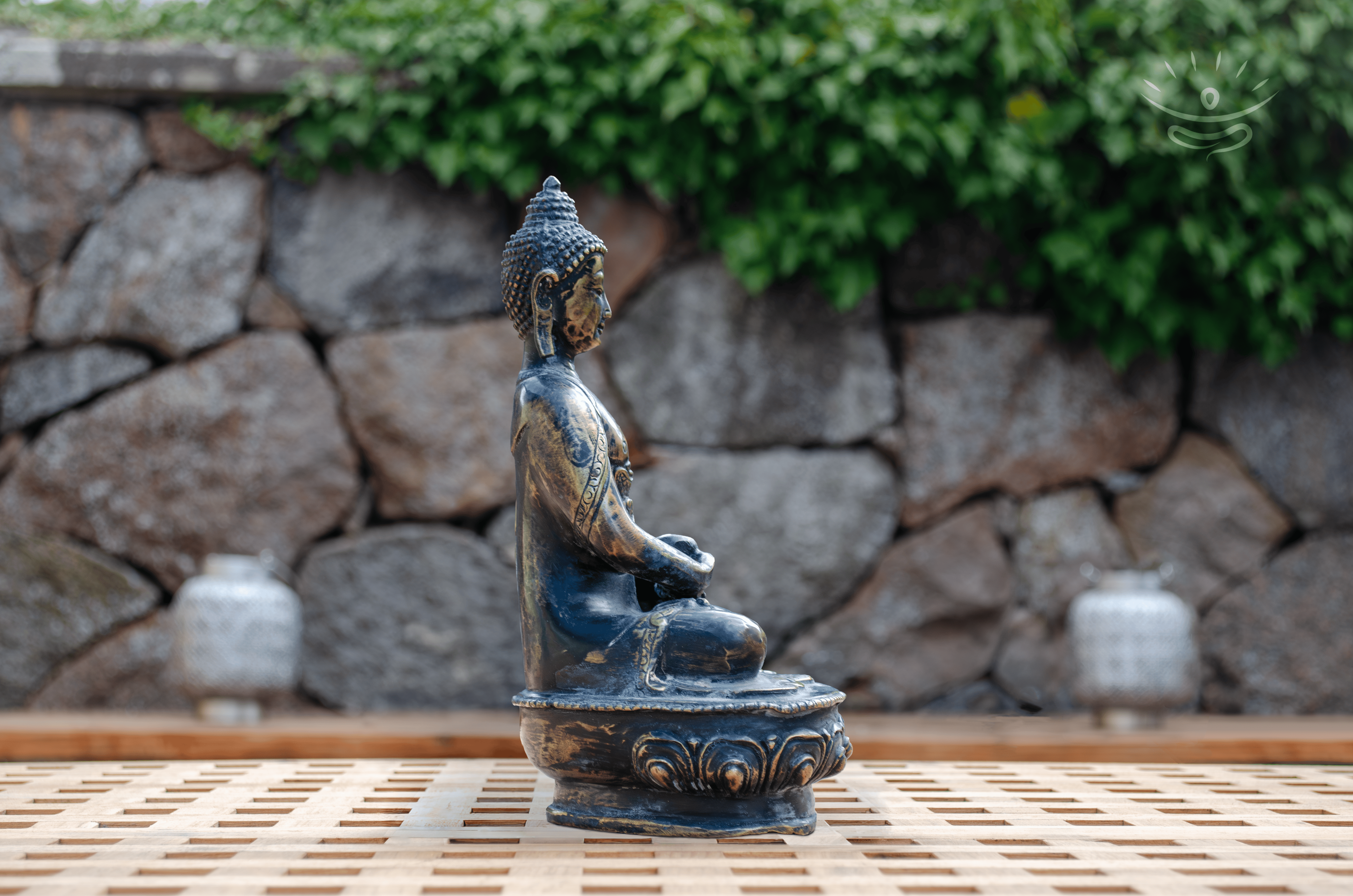 Dhyana Mudra Buddha Statue - Side