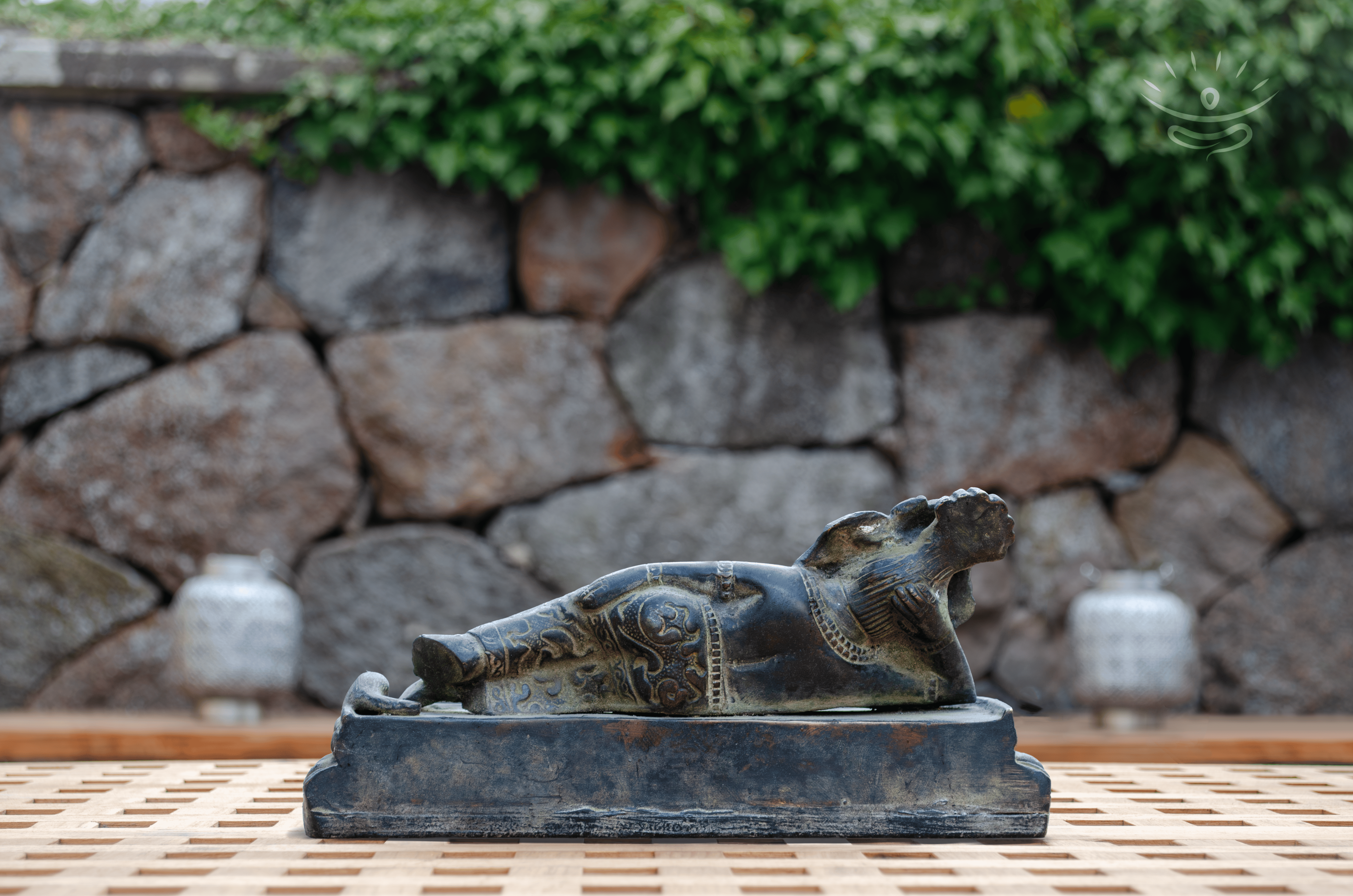 Reclining Ganesha Statue - Back