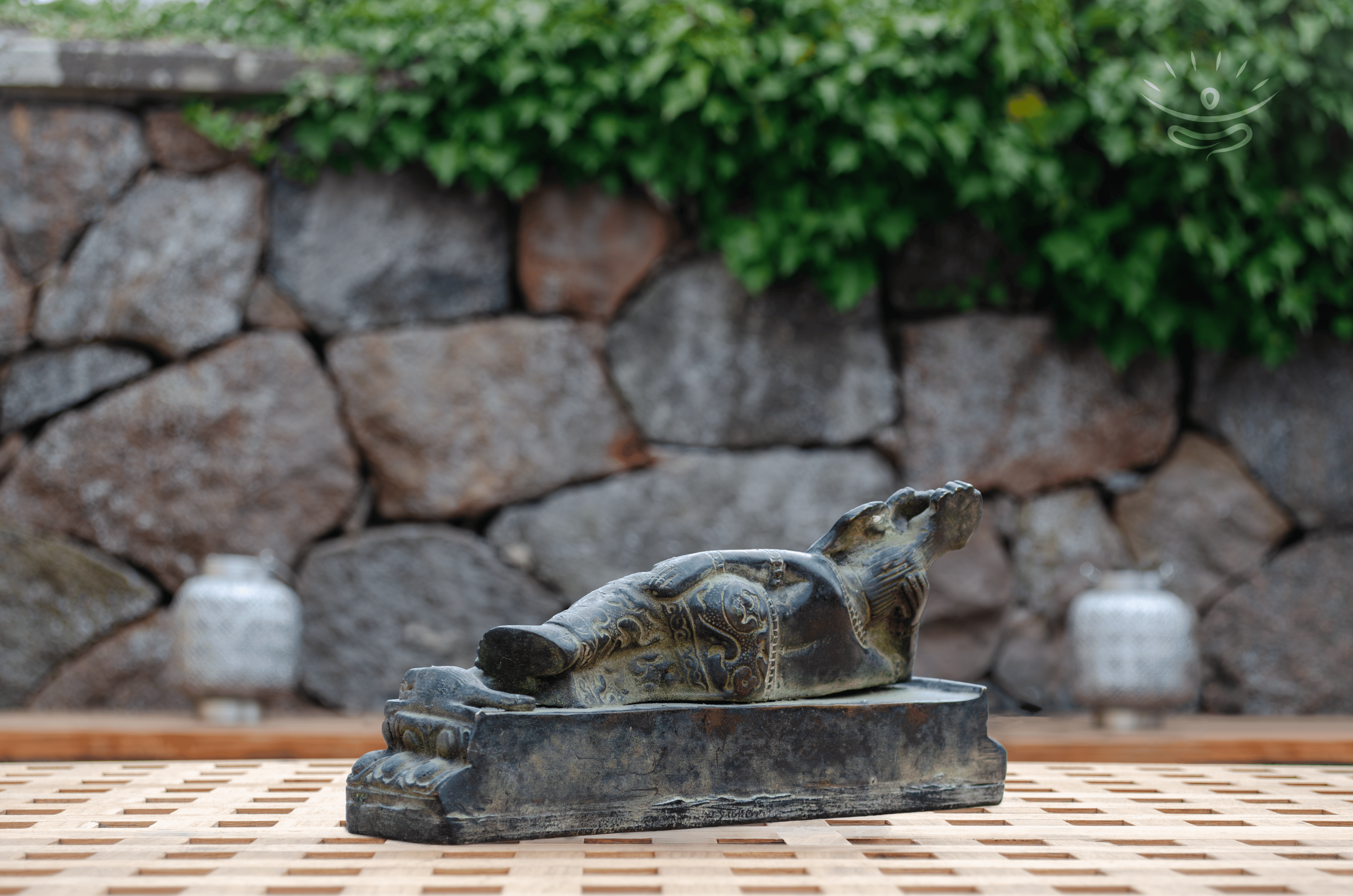 Reclining Ganesha Statue - Back