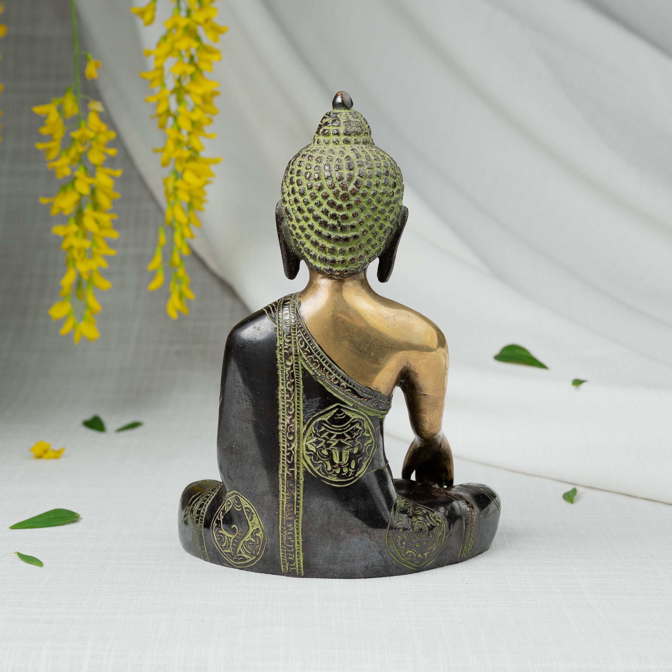 Back view of Buddha Statue