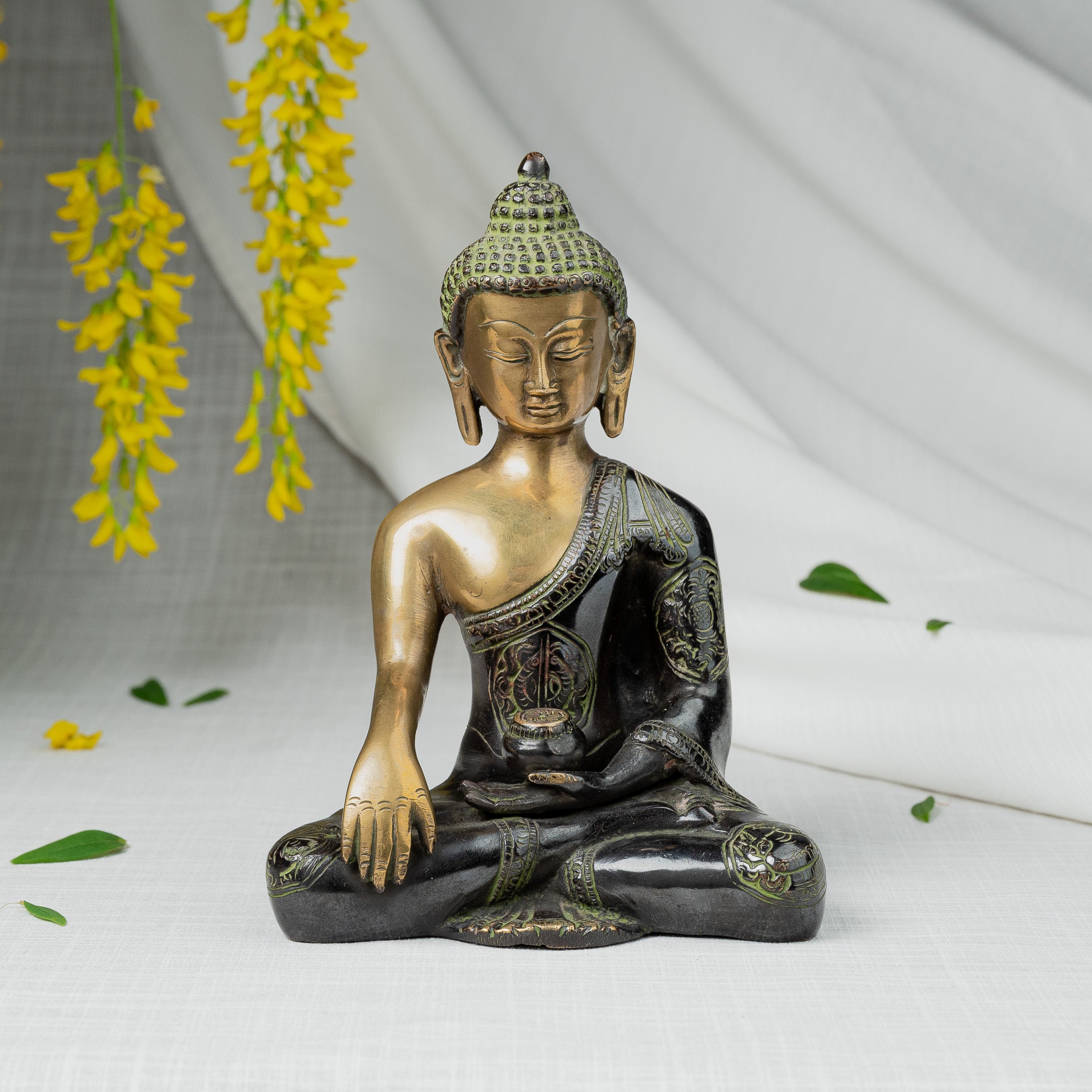Front view of Buddha Statue