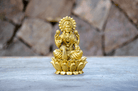 Lord Lakshmi Statue 9 cm - Front