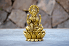 Lakshmi Figur 12 cm - Forside