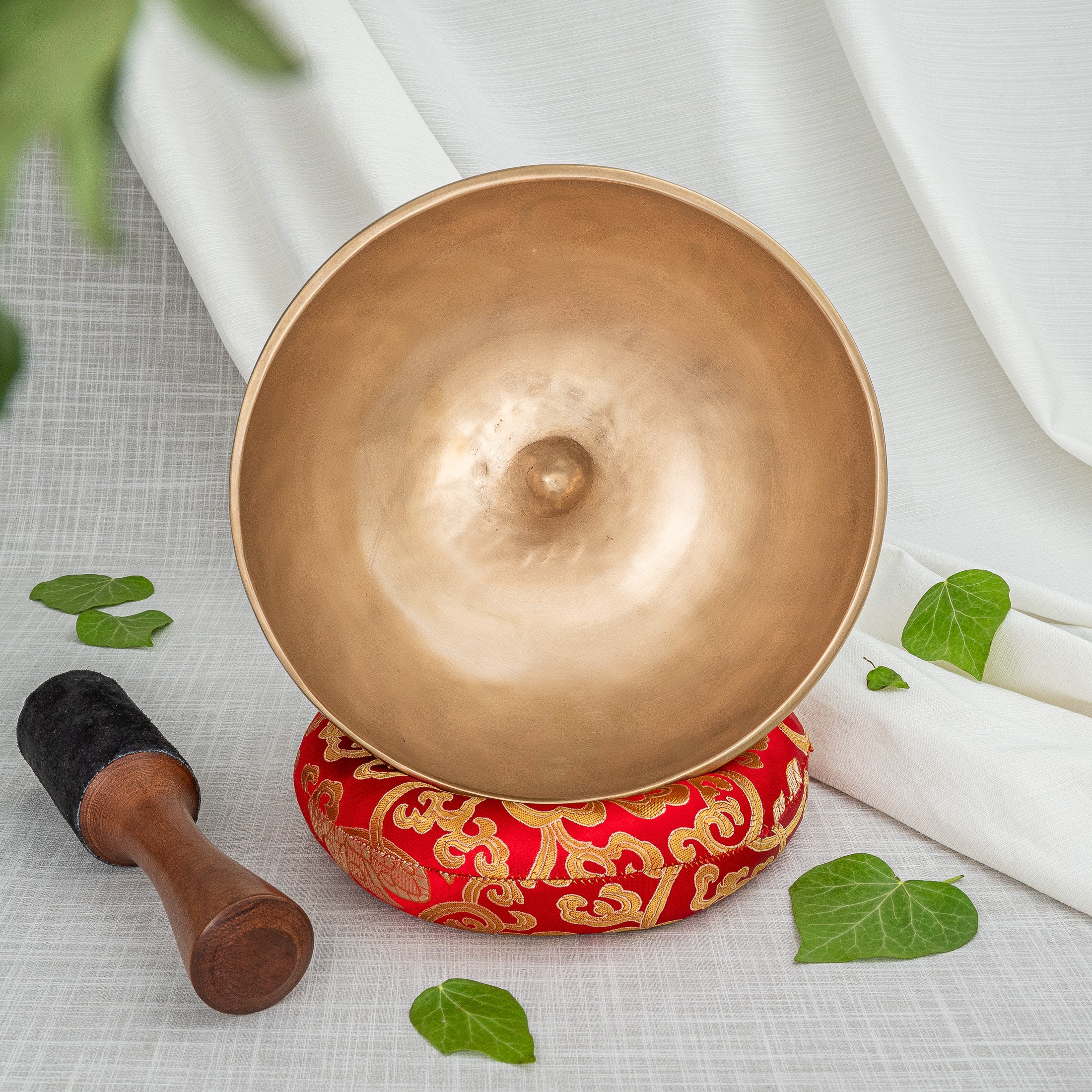 View of inner base of Lingam Singing Bowl