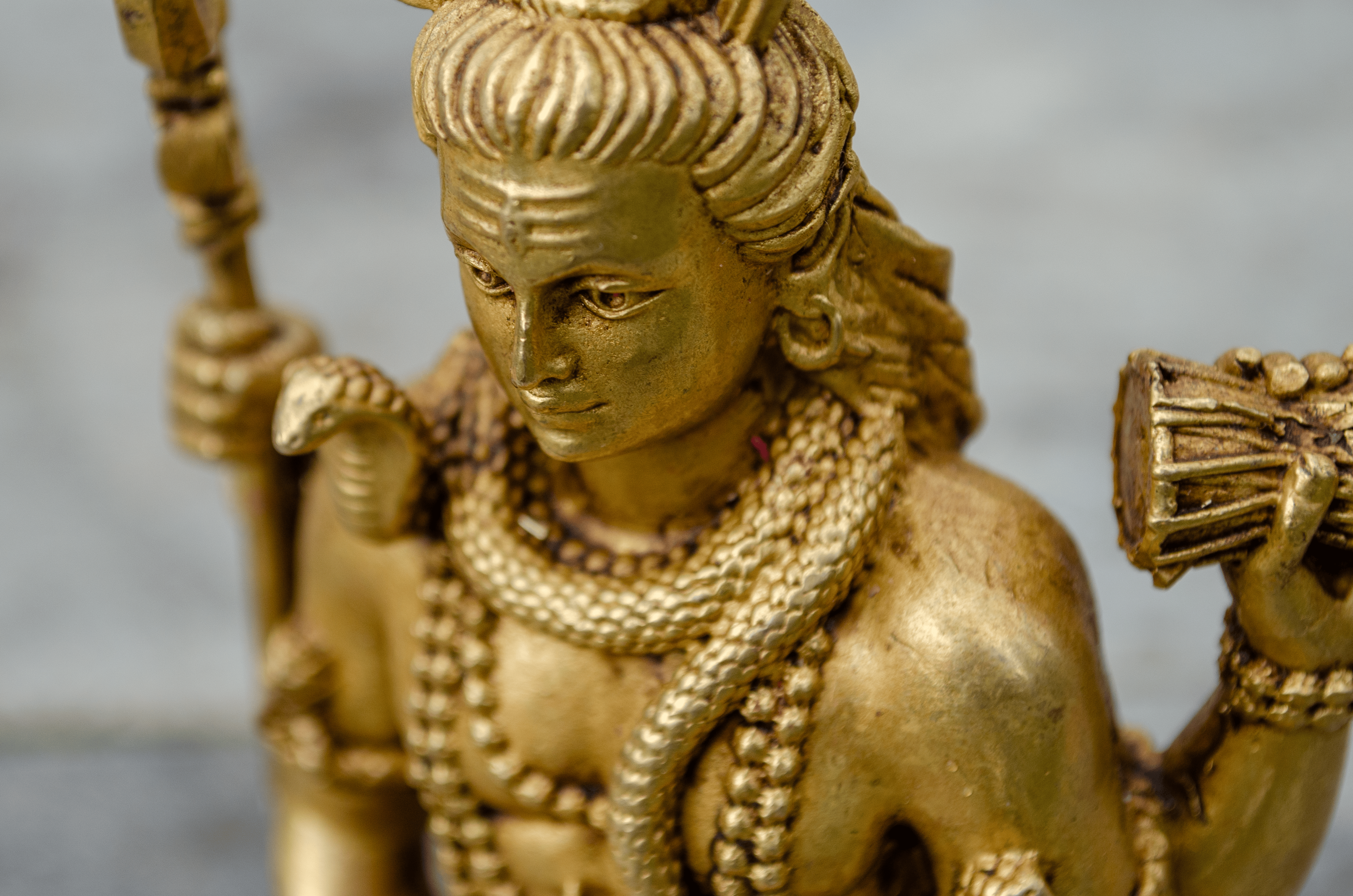 Lord Shiva Statue - Detail