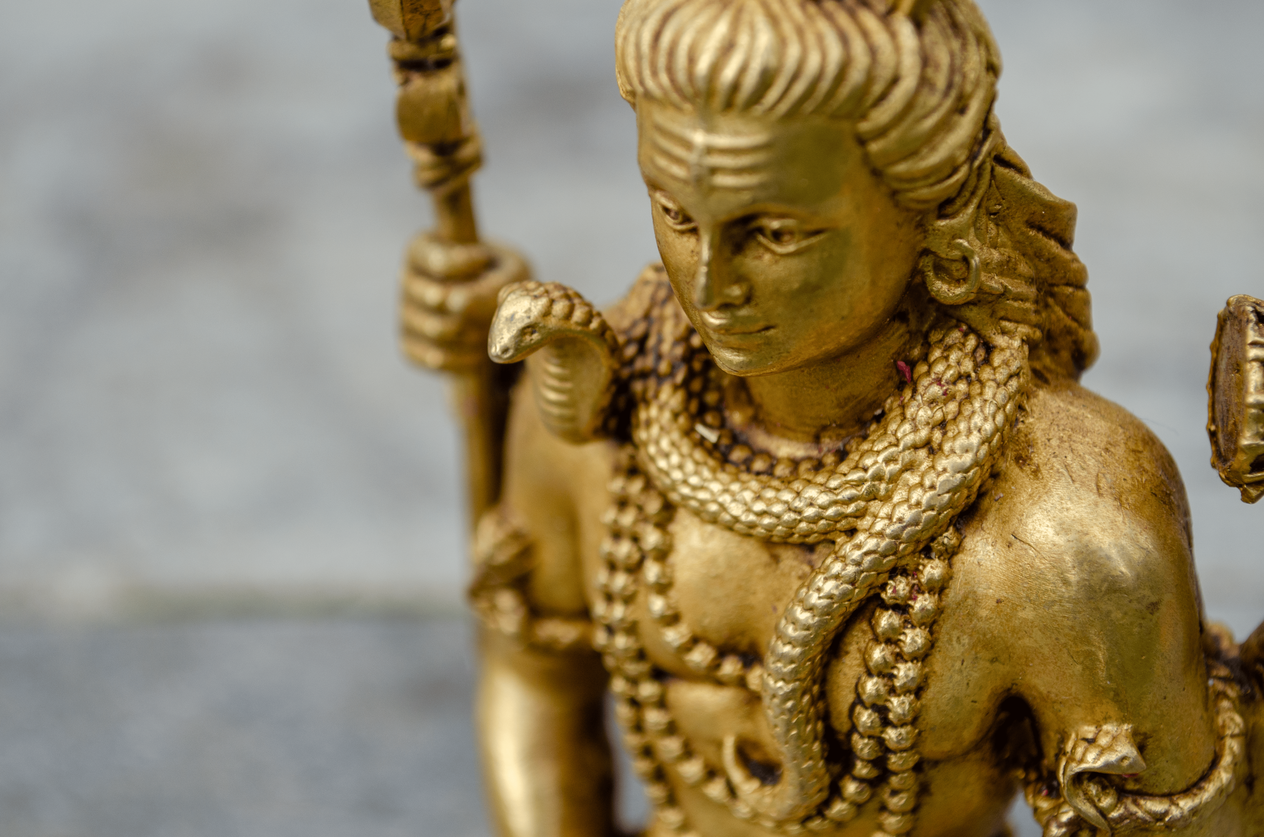 Lord Shiva Statue - Detail