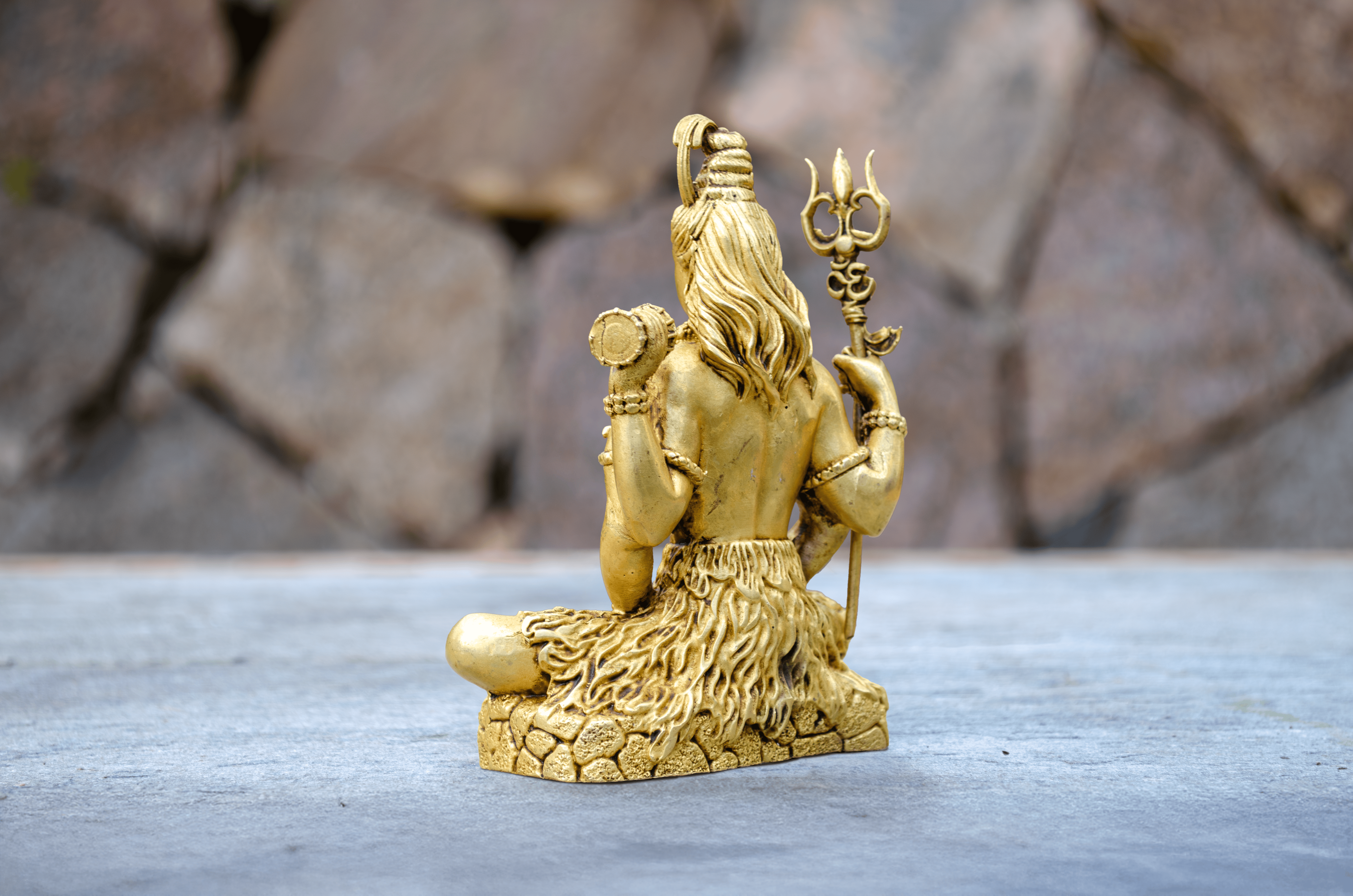 Lord Shiva Statue - Side