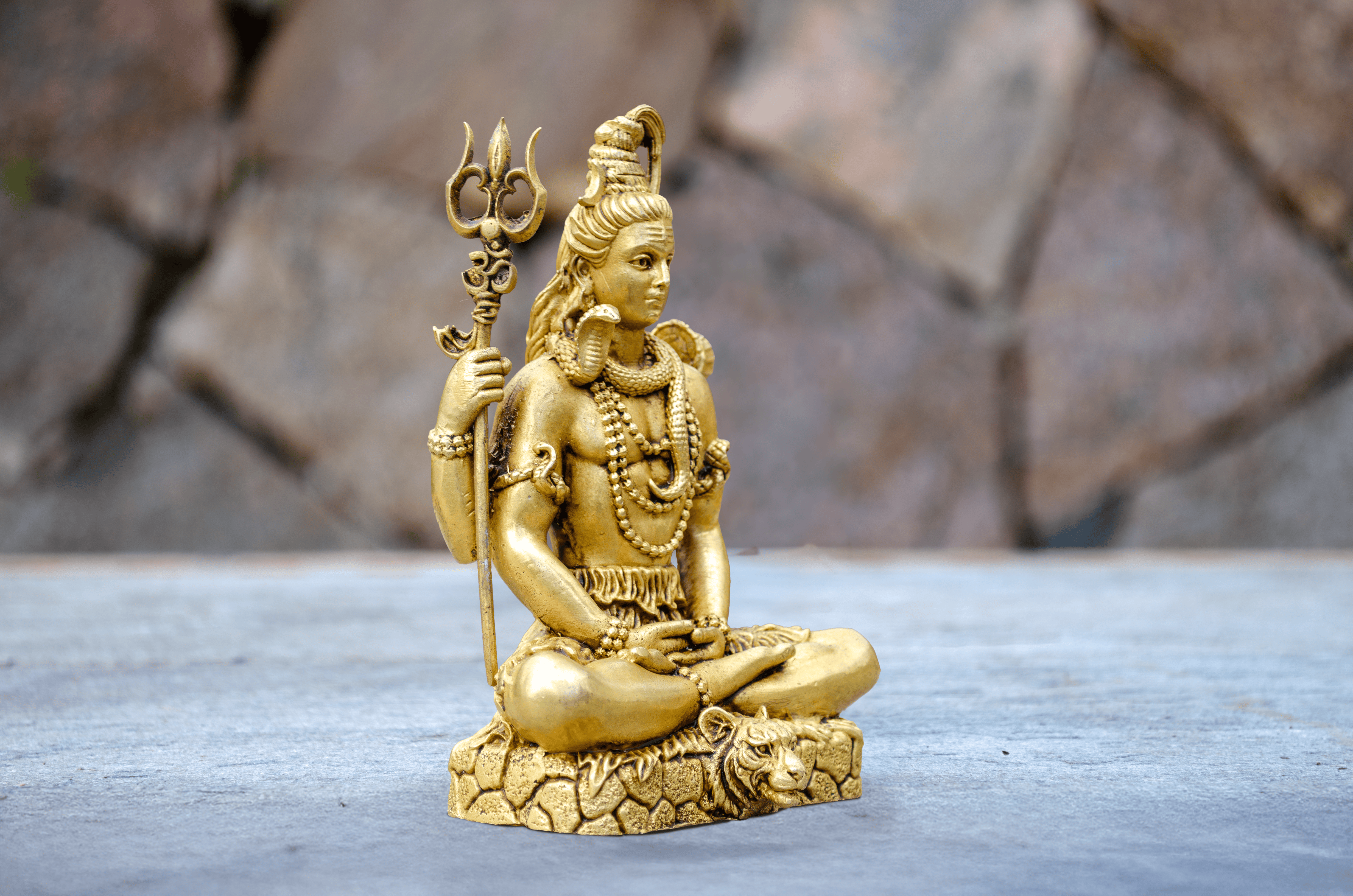 Lord Shiva Statue - Side