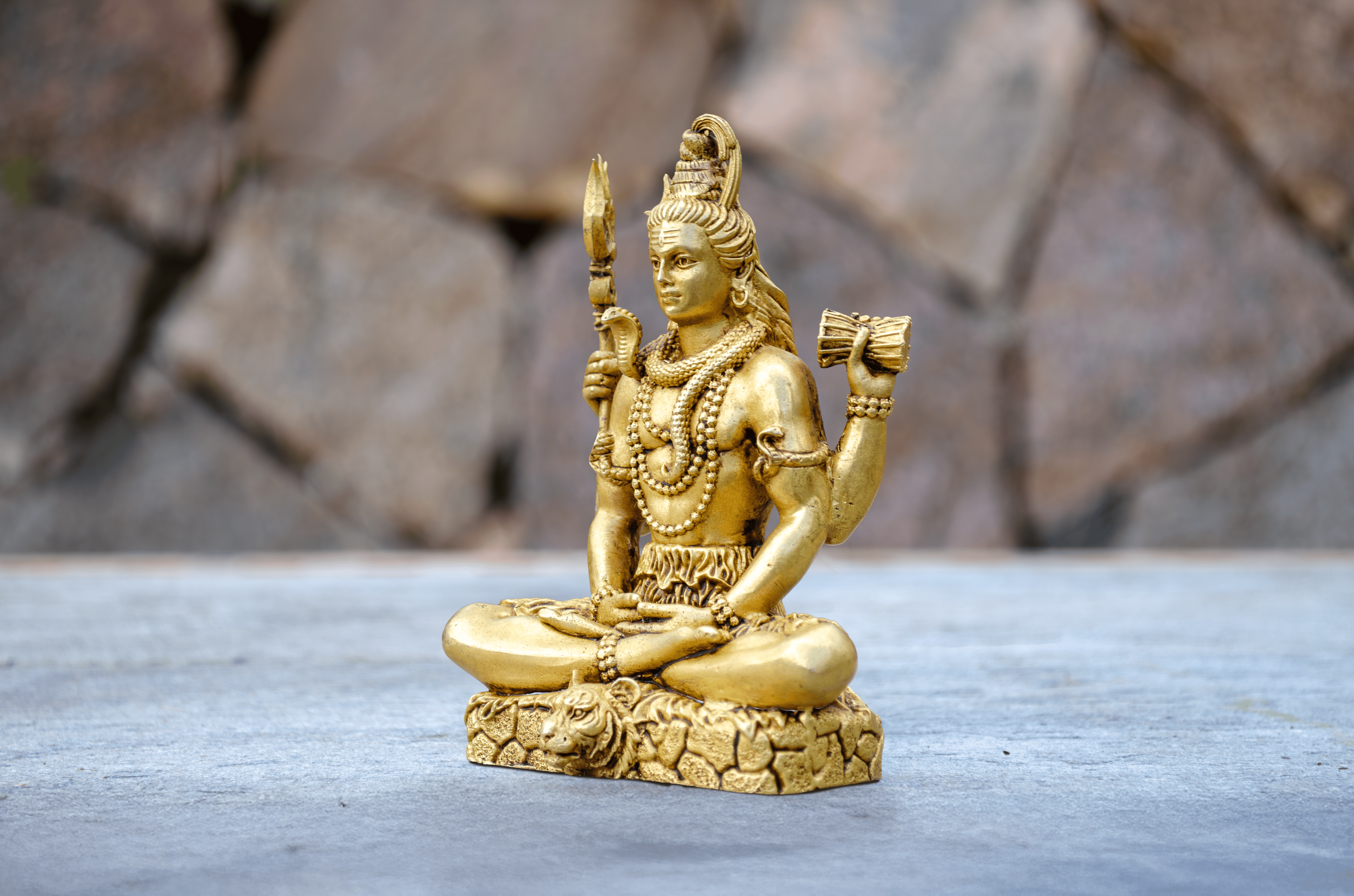 Lord Shiva Statue - Side
