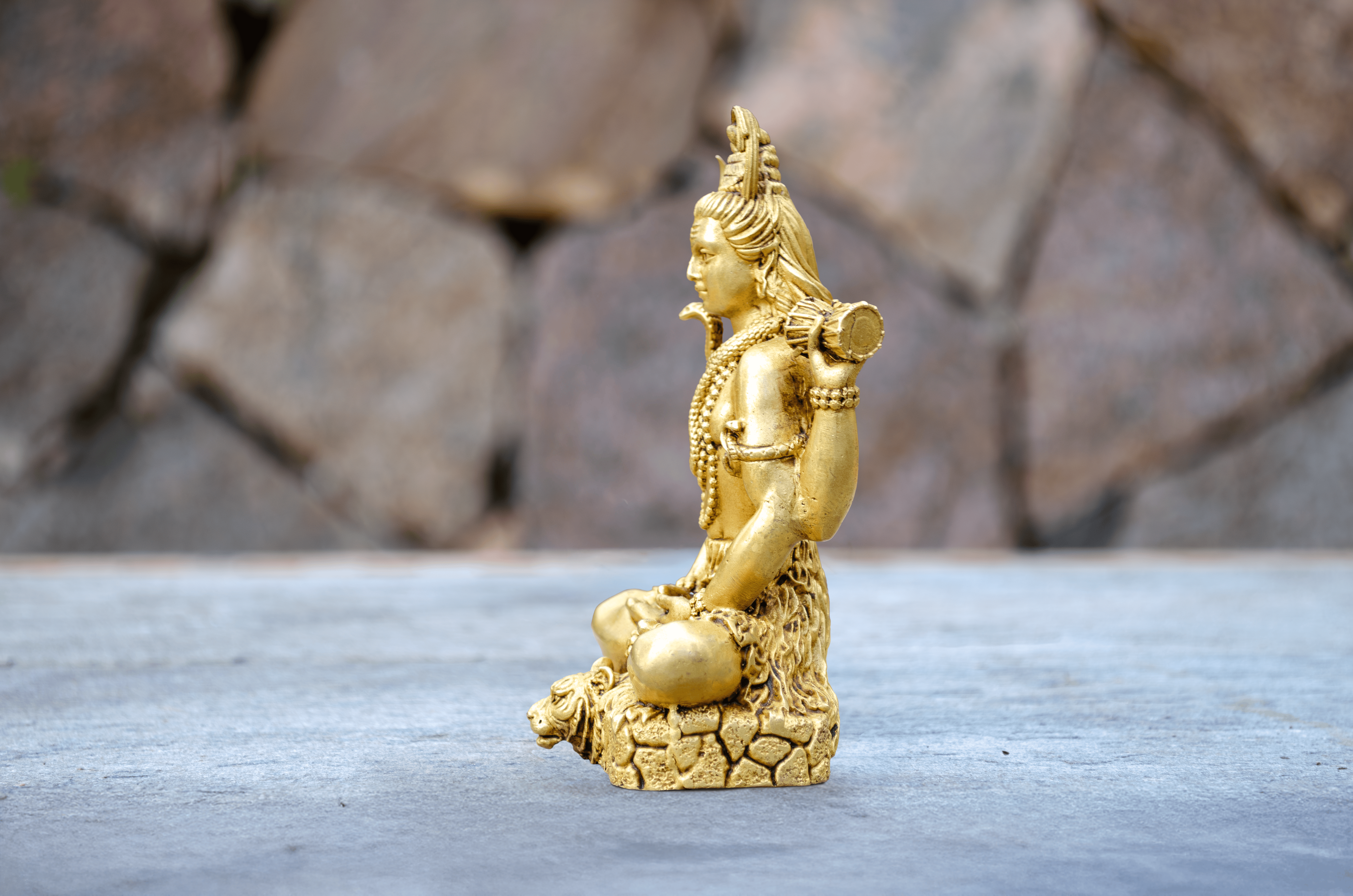 Lord Shiva Statue - Side