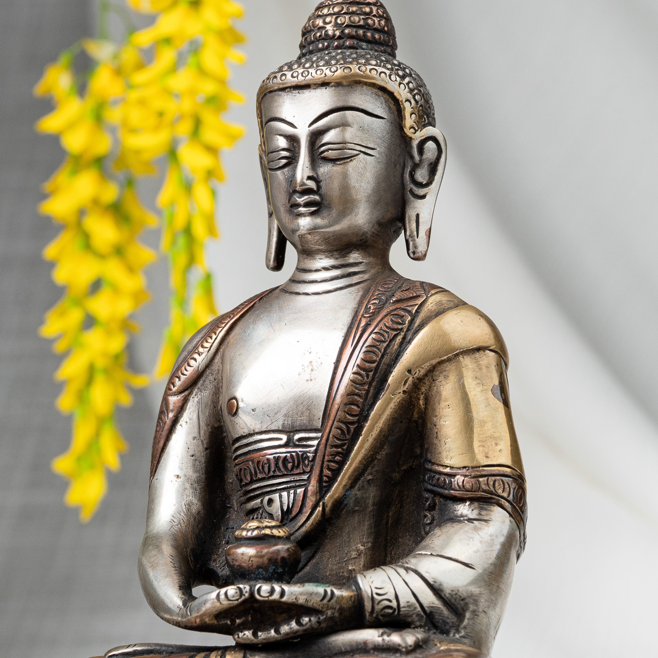Close view of Buddha Statue
