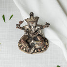 Set ovenfra af Ganeshfigur