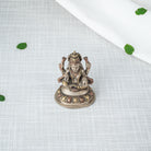 Silver Plated Lakshmi Statue - Top