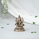 Silver Plated Lakshmi Statue - Front